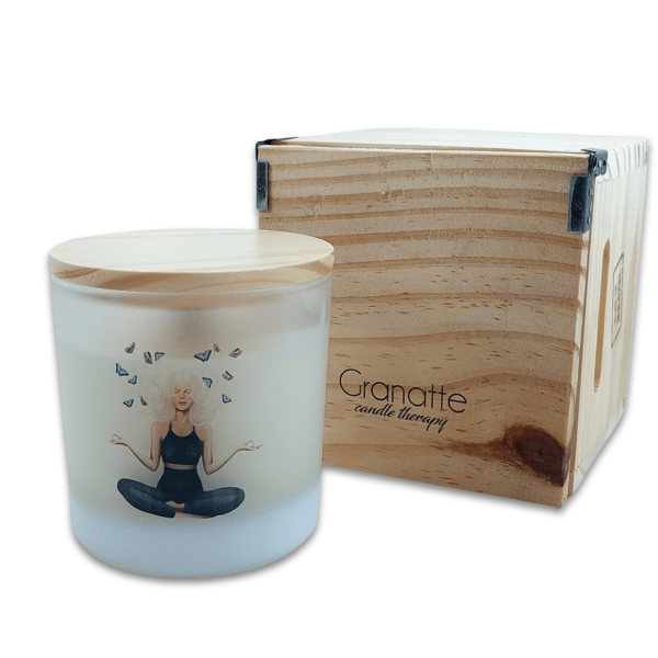 Velas Vegetais Aromáticas Para Meditação | Borboletas - Caixa